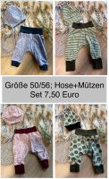 Hose Mütze Pumphose Baby 50 56 Handmade Bayern - Dettelbach Vorschau