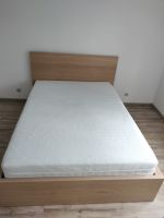 IKEA Malm Bett inkl. Matratze und Lattenrost (140cm x 200cm) Bayern - Erlangen Vorschau