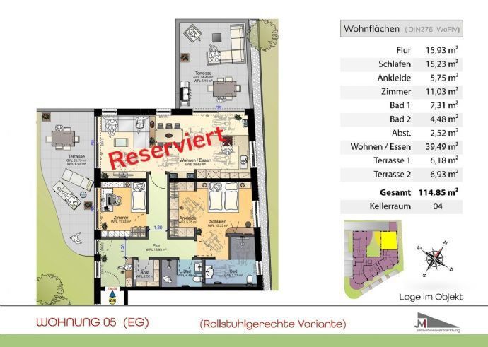 La Residencia (Erdgeschosswohnung 05) in Riegelsberg