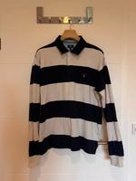 GANT Shirt Pullover Rugbyshirt | Gr. L | Blau-Beige gestreift München - Laim Vorschau