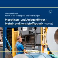 Ausbildung - Maschinen- und Anlagenführer (m/w/d) Niedersachsen - Löningen Vorschau