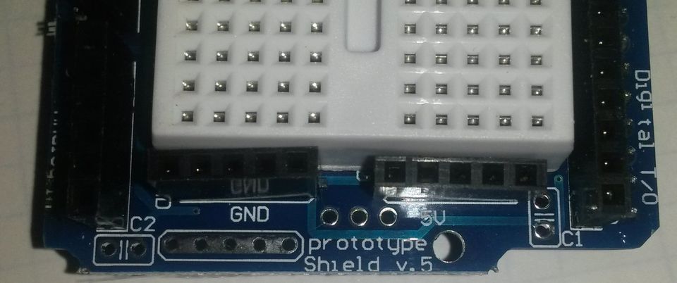 Arduino Proto Shield / Prototypen Shield / Elektronikexperimente in Kallmünz