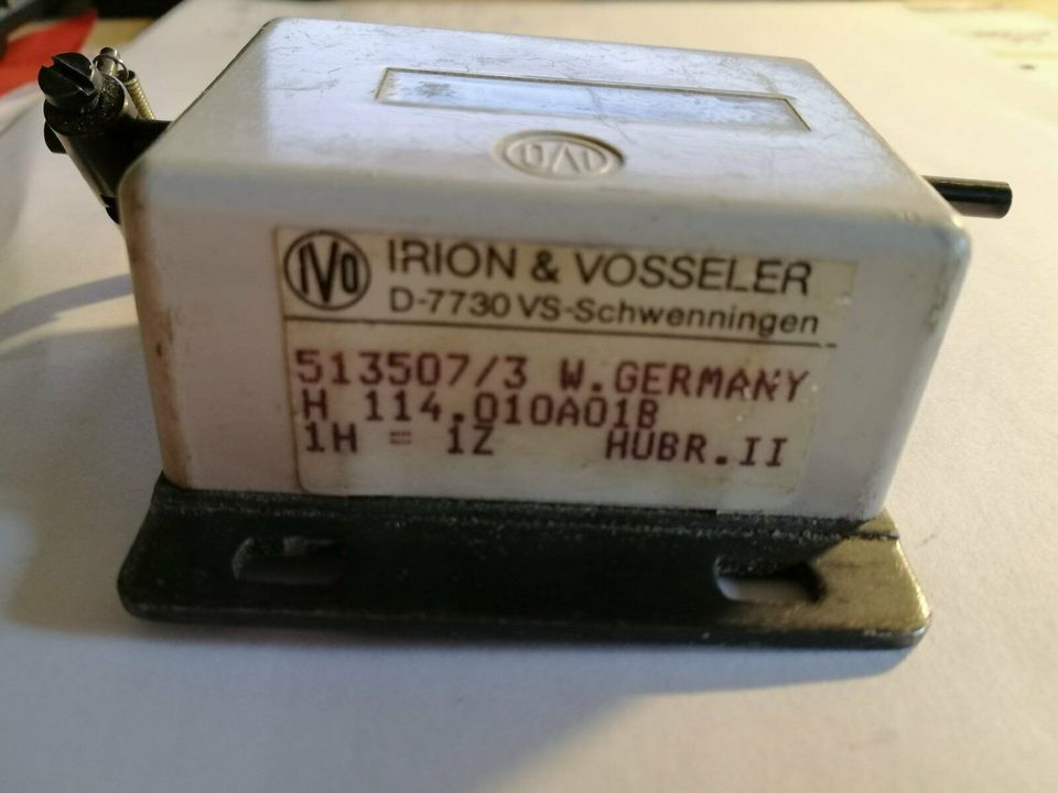 Mechanischer Stückzahler von IRION & VOSSELER (105) in Hof (Saale)