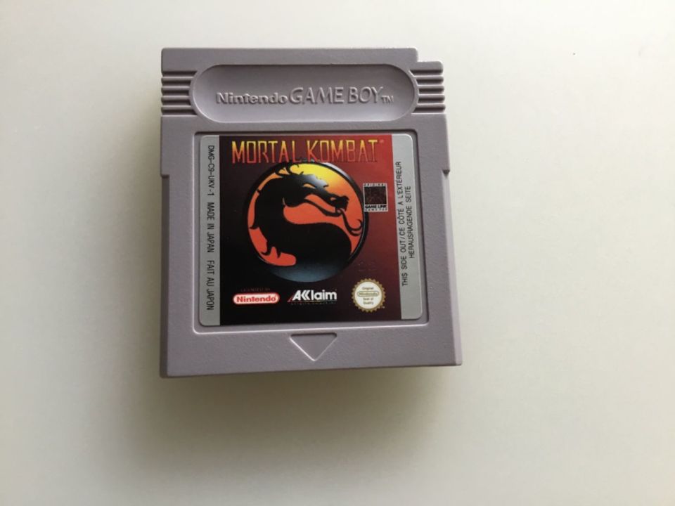 Nintendo Game Boy Mortal Kombat  Modul in Asbach