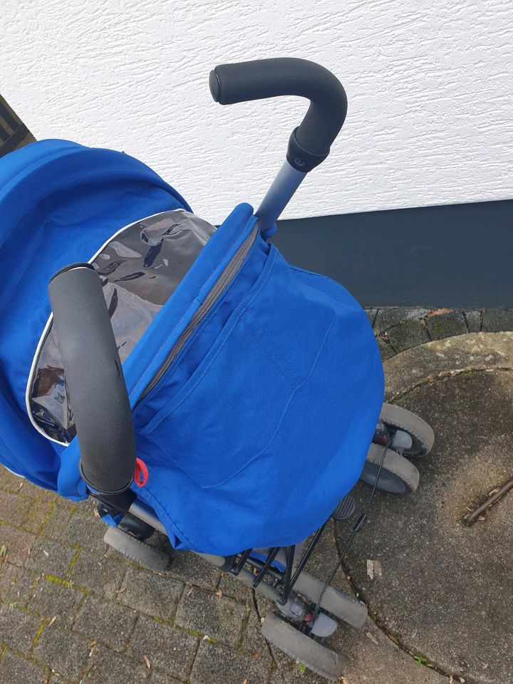 Chicco Buggy Multiway Evo mit Fußsack, Kinderwagen, blau in Bergisch Gladbach