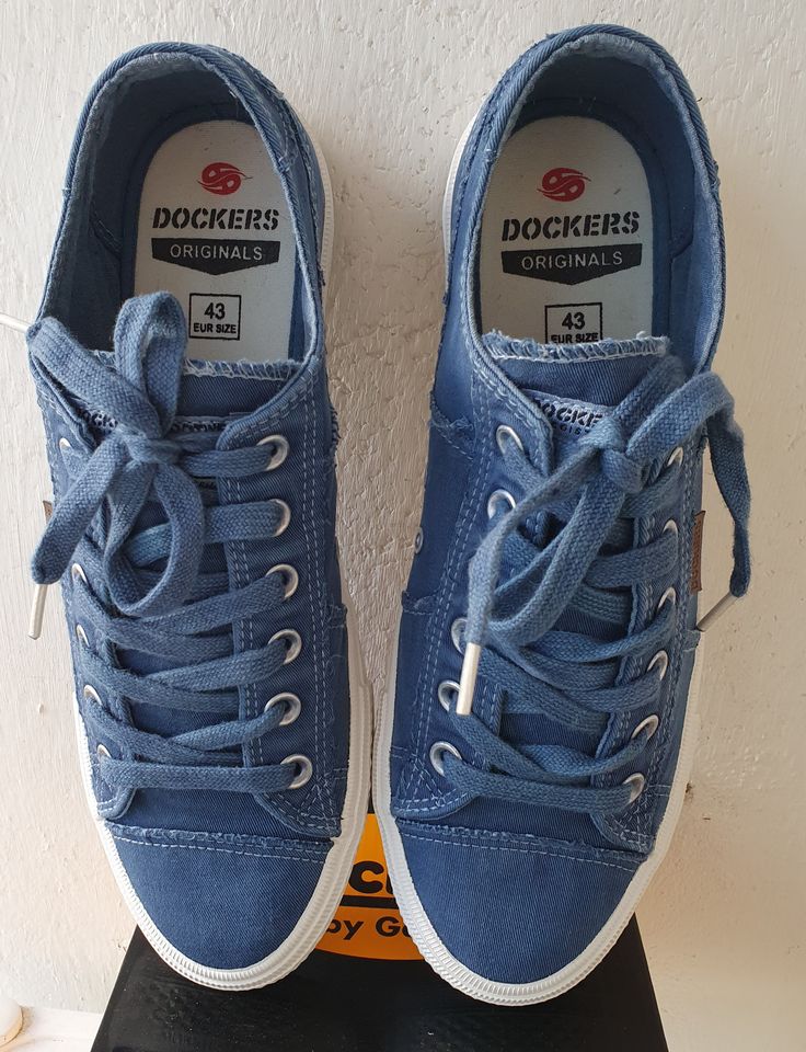 DOCKERS by Gerli Sneaker,Gr. 43, navy(blau),washed Canvas,neu/OVP in Lübeck