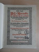 D. Johannes Faustus - Faksimiledruck der ersten Ausgabe Baden-Württemberg - Neuenstein Vorschau