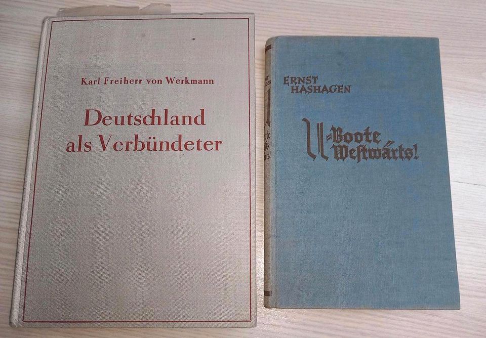 Altes Buch alte Bücher 1.Weltkrieg Marine u Boot Flieger uvm 1.wk in Bochum