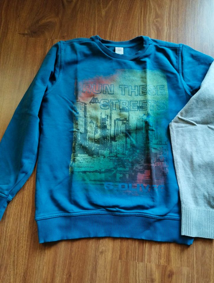 Jungen Pullover Gr. 146/152 s.Oliver H&M Top Zustand Sweatpulli in Kelheim