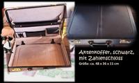Aktenkoffer, schwarz, mit Zahlenschloss Bayern - Ampfing Vorschau