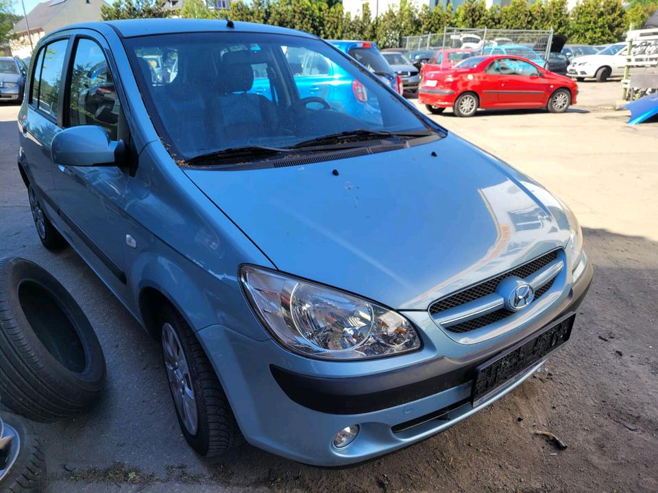 Wir schlachten Hyundai Getz, 2007, 1,1; Anzeige vom 15.05.24 in Chemnitz