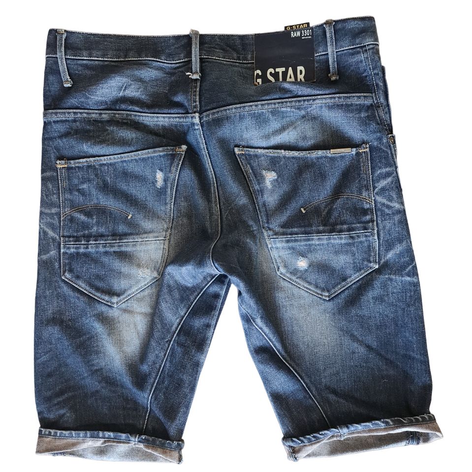 G-Star Raw Denim Jeans Short Arc Loose T W34 XL Vintage Used Look in Neumarkt i.d.OPf.