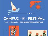 Campus Festival Ticket (Bändel) ermässigt  10.05. u. 11.05.24 Baden-Württemberg - Konstanz Vorschau