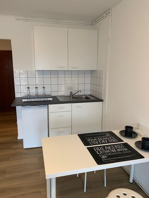 Helles, ruhiges 1-Zimmer-Appartement, komplett neu renoviert in Mannheim