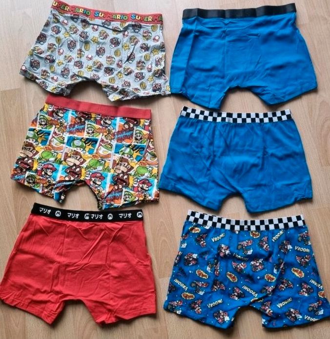 SUPER MARIO Boxershorts, unterschiedliche Motive, Gr. 170 - NEU in Kaiserslautern