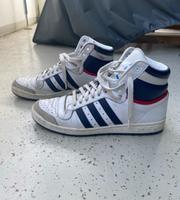 Adidas Top Ten Hi Sneaker Gr. 43 1/3 weiß marineblau München - Sendling Vorschau