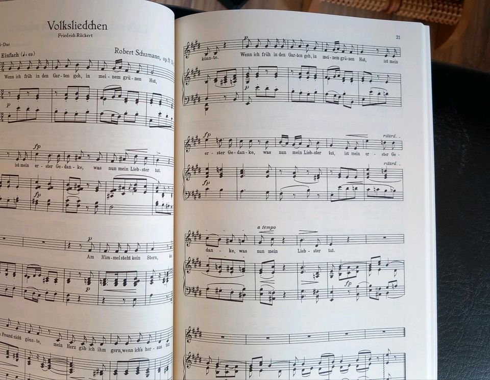 Liederbuch Gesangsunterricht in Weichering