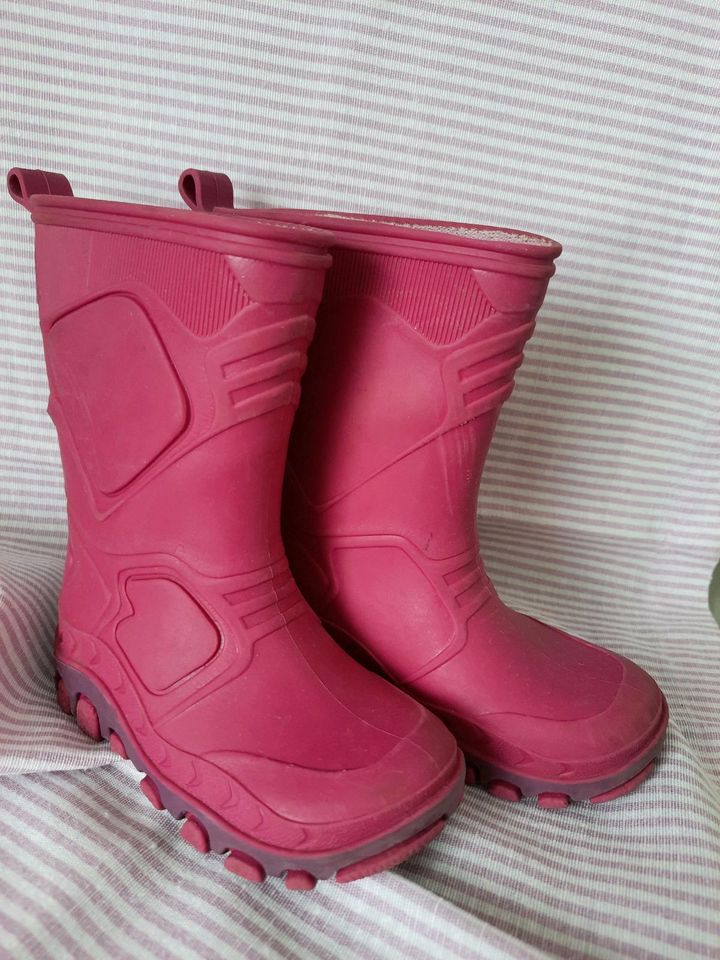 Gummistiefel pink 22/23 in Neuwied