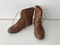 Boots, Worker Boots, Stiefeletten, camel-braun, Gr. 38 Nordrhein-Westfalen - Bad Salzuflen Vorschau