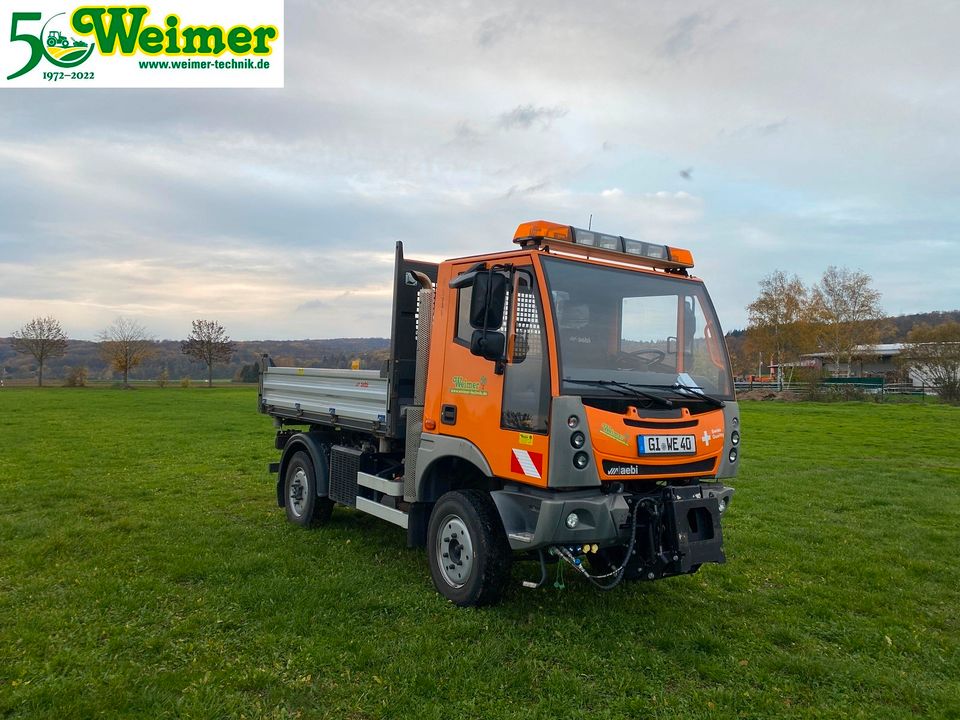 Aebi MT750 Kommunalfahrzeug Dreiseitenkipper Mehrzwecktransporter in Lollar