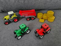 Traktoren Bauernhof Fahrzeuge Anhänger Strohballen Plastikautos Hannover - Vahrenwald-List Vorschau
