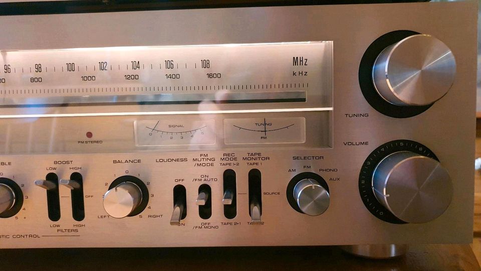 Technics FM/AM Stereo Receiver SA-500 in Kleinwallstadt