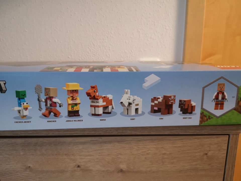 Lego Minecraft 21187 - Die rote Scheune - Neu & OVP in Hutthurm