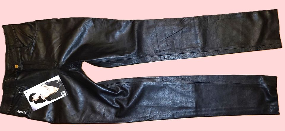 *** NEU *** Klassische Bockle Lederhose Lederjeans W27 *EB* in Radebeul