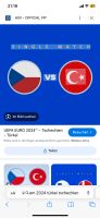 4x Tickets Türkei gegen Tschechien zum Tauschen Hessen - Viernheim Vorschau