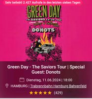 2 Green Day Tickets - Hamburg 11.06.2024 Hessen - Dreieich Vorschau