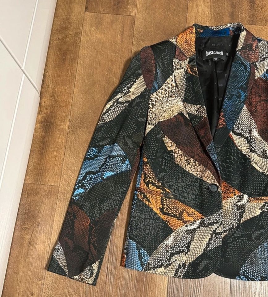 Just Cavalli Blazer Schlangenmuster  - Gr.38 in Neuss