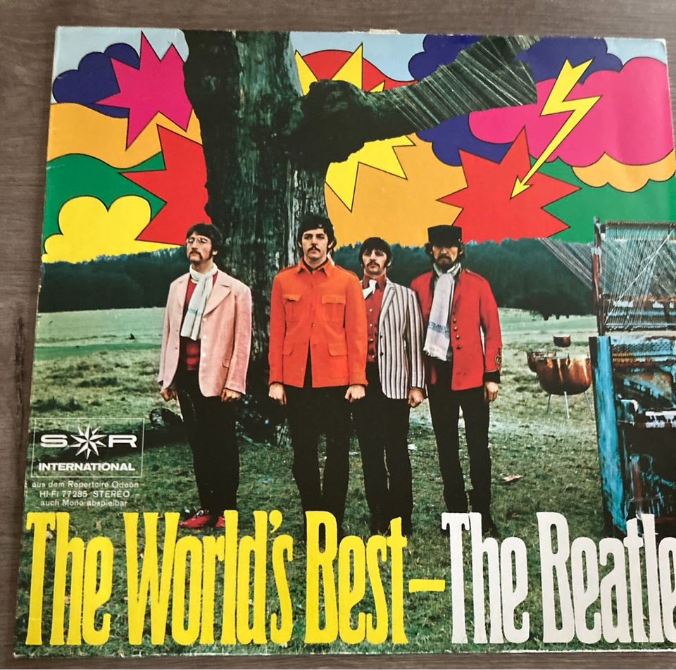 LP Schallplatte The Beatles - The World's Best in Großmehring