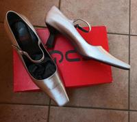 Hugo Boss Leder Pumps Mary jane, 6 cm Acrylabsatz schwarz 38 neu Düsseldorf - Eller Vorschau