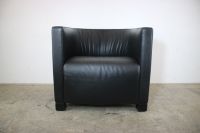 De Sede Club Sessel Stuhl Leder Schwarz Holzfüße Einsitzer Sofa Friedrichshain-Kreuzberg - Kreuzberg Vorschau