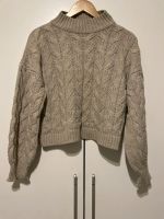 Trendyol crop Strickpullover beige Berlin - Spandau Vorschau