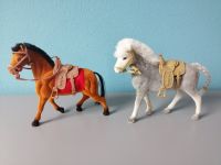 Pony ❤ rotbraun, beflockt, Sattel ❤ für Barbie & Co. Bayern - Bernhardswald Vorschau