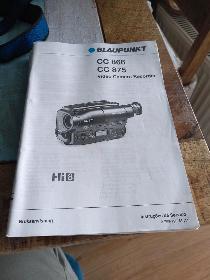Blaupunkt Hi8 CC 875 Video Camera Recorder in Köln