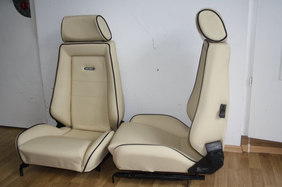 2 Recaro Idealsitz N Manta Ascona Kadett Capri Käfer E21 E24 2002 in Göppingen