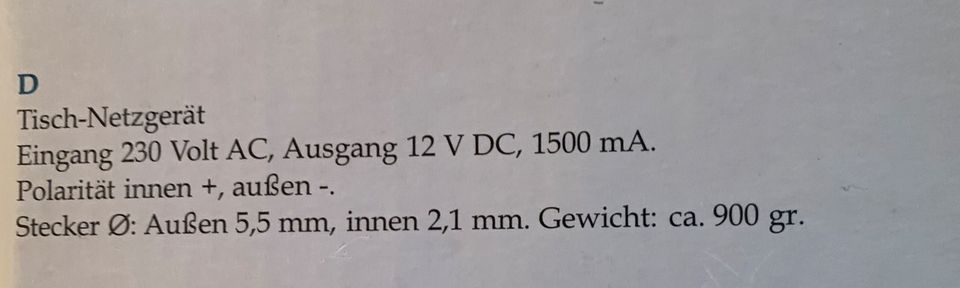 Netzteil , AC Adapter , Neu ! in Heilsbronn