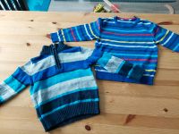 Gr 92 neuwertig Strickpulli Pullover Streifen blau bunt Darß - Zingst Vorschau