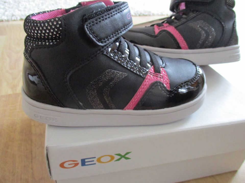 NEU Geox Sneaker für Mädchen Gr. 25 schwarz pink neu mit Karton in Ingolstadt