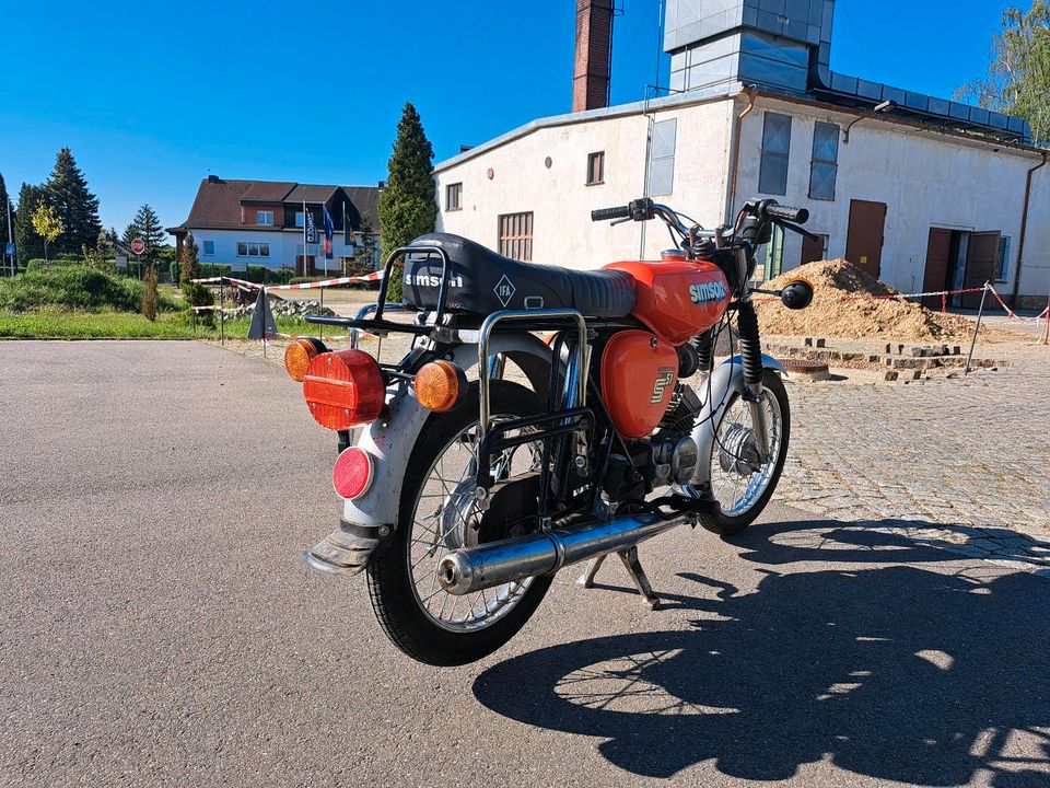 Simson S51 4Gang Baujahr 1990 mit 60km/h Papieren in Altenburg