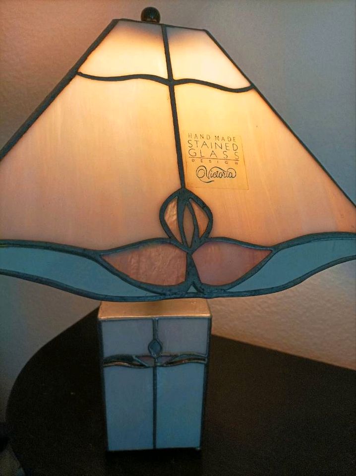 Tiffany Tischleuchte Lampe Höhe 42 cm in Königsee