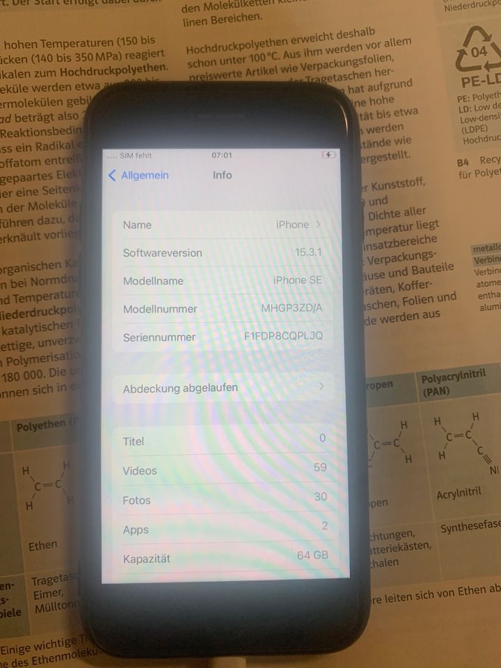 iPhone SE 64 GB in Gehlert