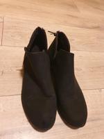 Stiefeletten Boots Absatzschuhe schwarz Größe 43 Sachsen - Sebnitz Vorschau