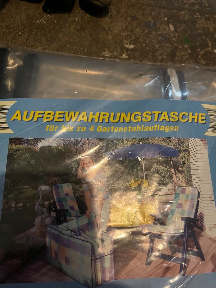 Aufbewahrungstasche 125x50x32 cm für Stuhlauflagen OVP und Neu in Coburg