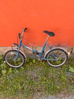 Original Mifa DDR Klapprad Fahrrad blau 70er? Sachsen - Treuen Vorschau