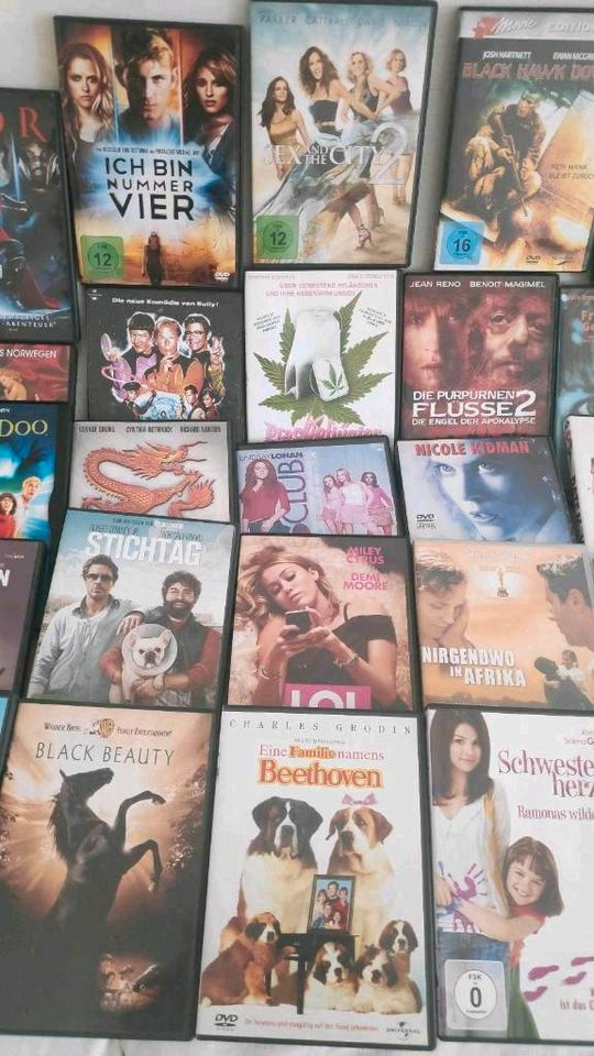 48 dvd films +3 music cd in Immenstadt