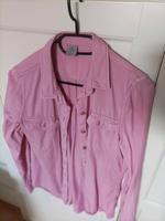 ♒Verkaufe♒: Vero Moda Jeanshemd (brombeerfarben) Gr. M Niedersachsen - Hatten Vorschau