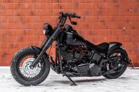 Harley Davidson Heritage 103 Fat Boy 200 1HD TÜV Slim Bobber Hessen - Otzberg Vorschau